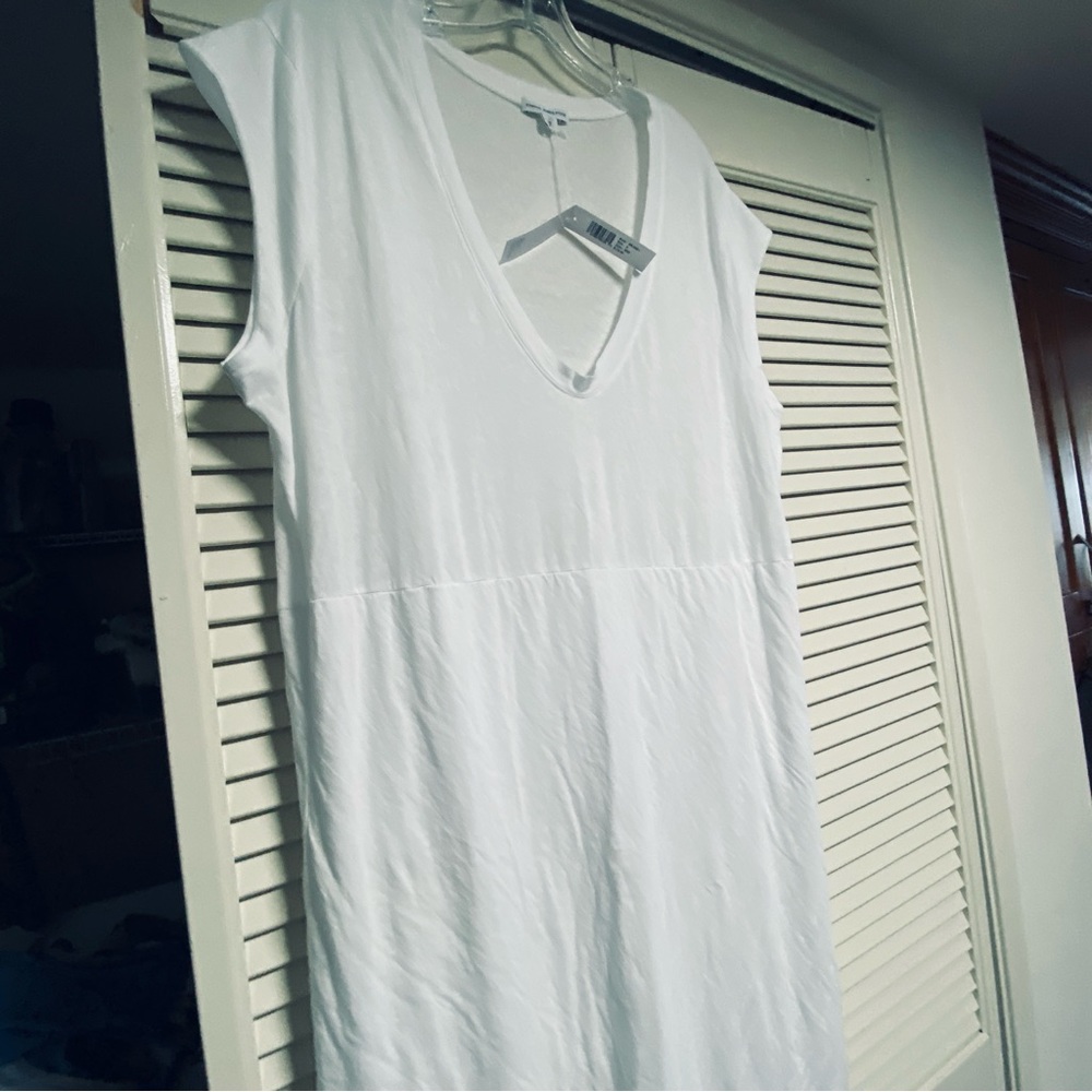 James Perse crop sleeve long cotton dress/nightgown??